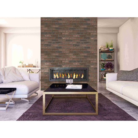 Msi BrickStaks Noble Red Clay Brick SAMPLE Mosaic Sheet Wall Tile ZOR-MD-0506-SAM